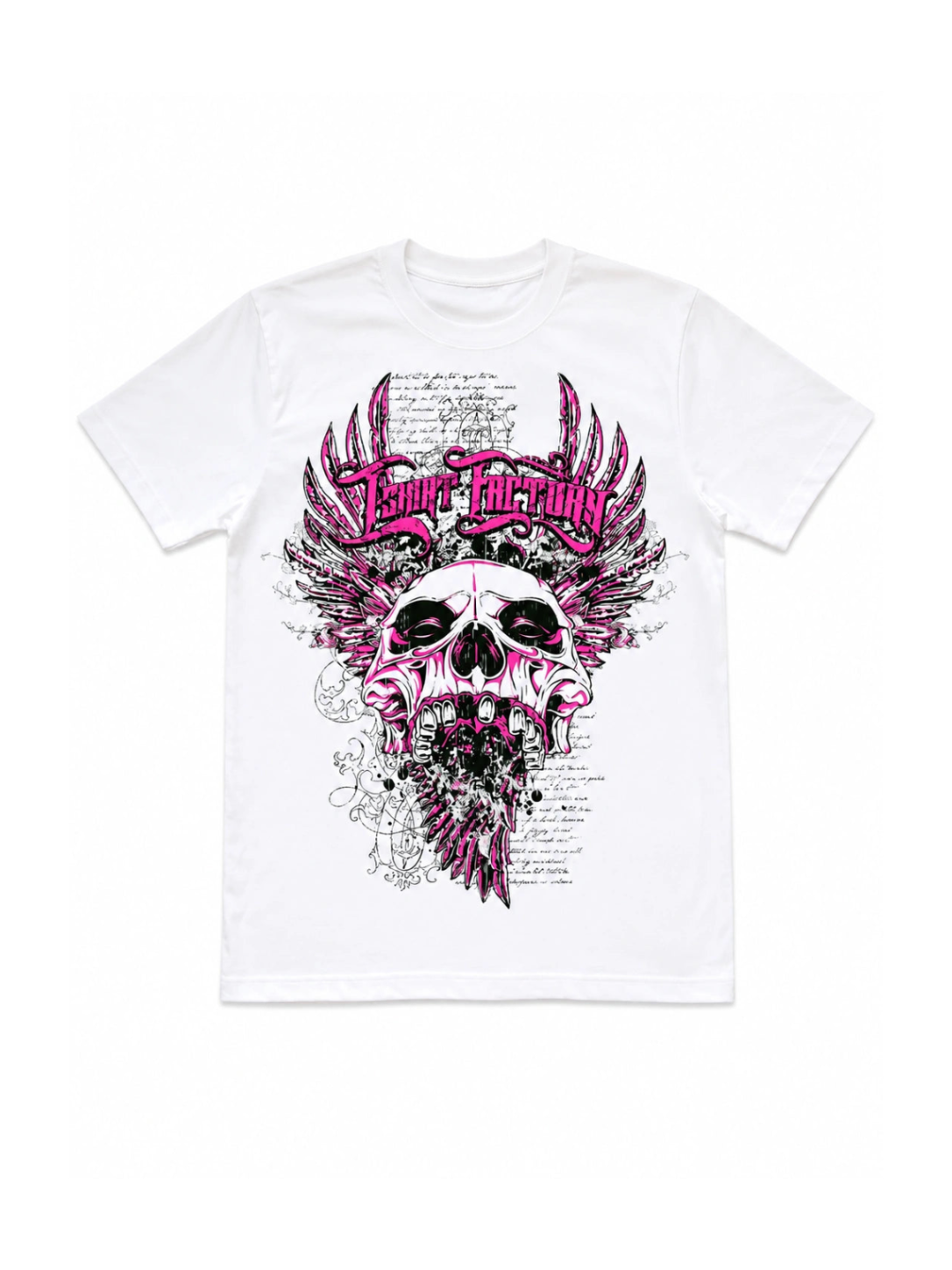 The Neon Requiem Skull Tee