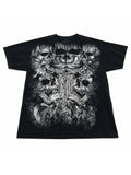 The Ossuary Stack Graphic Tee front on white background