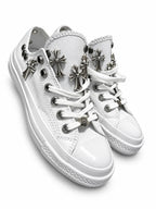 The Ivory Crest Cross Low-Tops