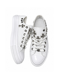 The Ivory Crest Cross Low-Tops