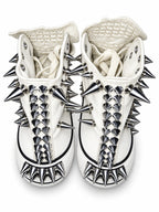 The Ivory Nightspike Studded High-Tops