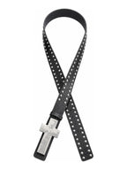 The Brutalist Cross Studded Belt