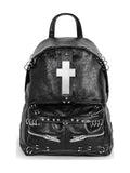 The Cracked Leather Cross Backpack
