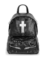 The Cracked Leather Cross Backpack