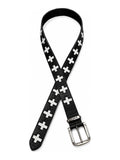 The Gothic Cross Leather Belt
