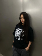 The Huh? Loose Graphic Tee