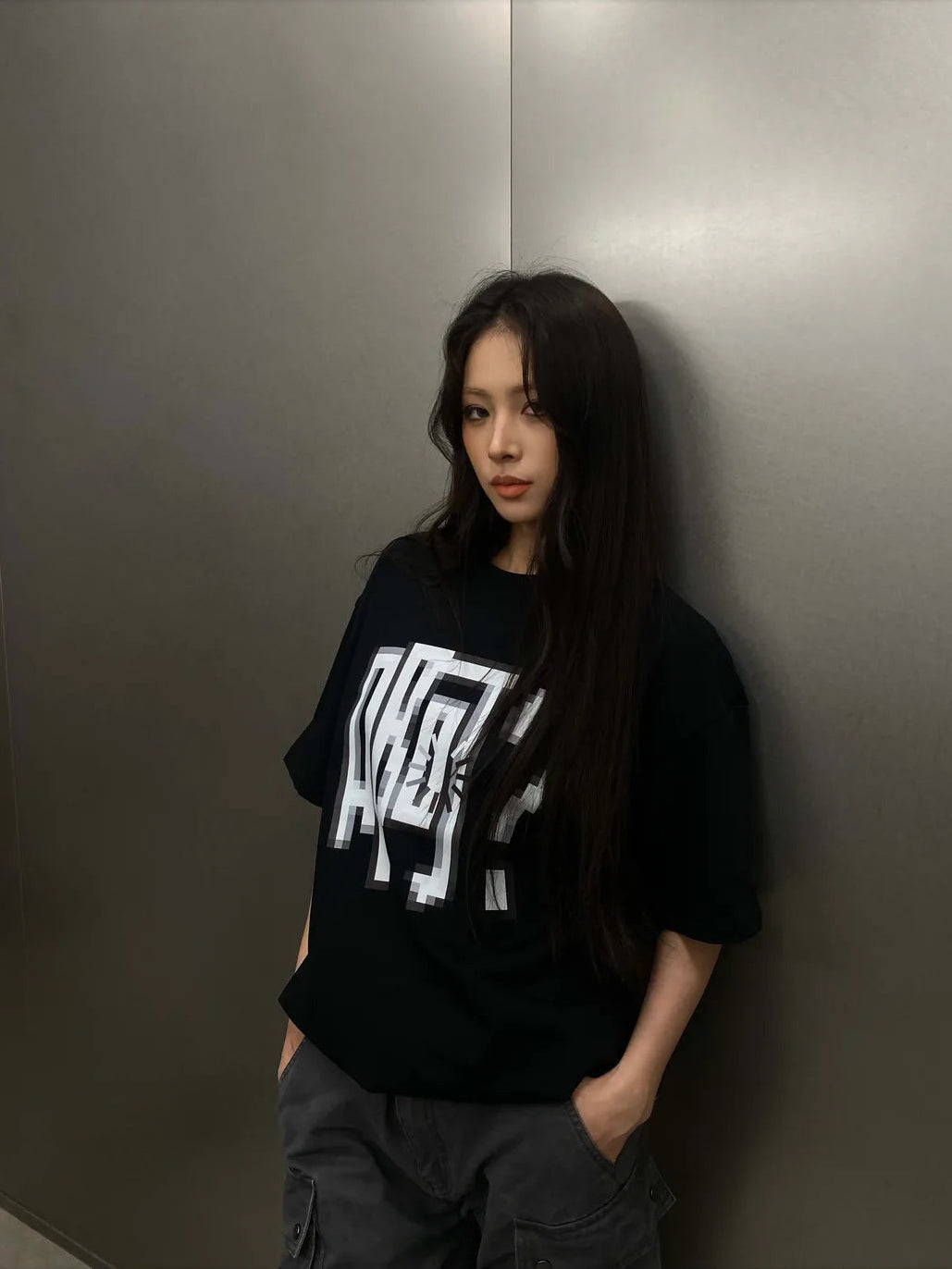 The Huh? Loose Graphic Tee