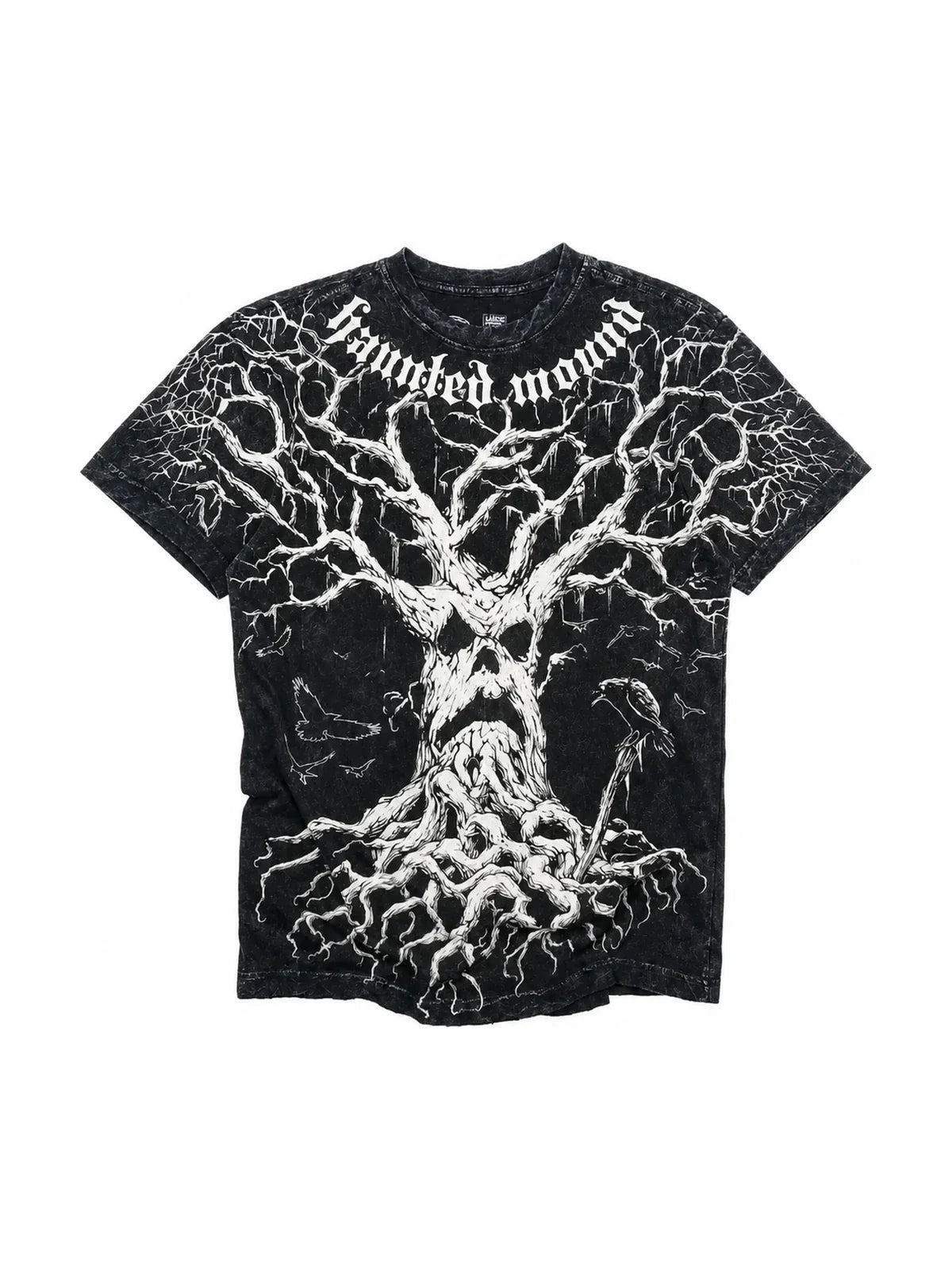 The Hollowwood Graphic Tee full garment on white background