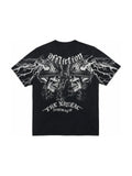 The Mirror Thunder Graphic Tee full garment on white background