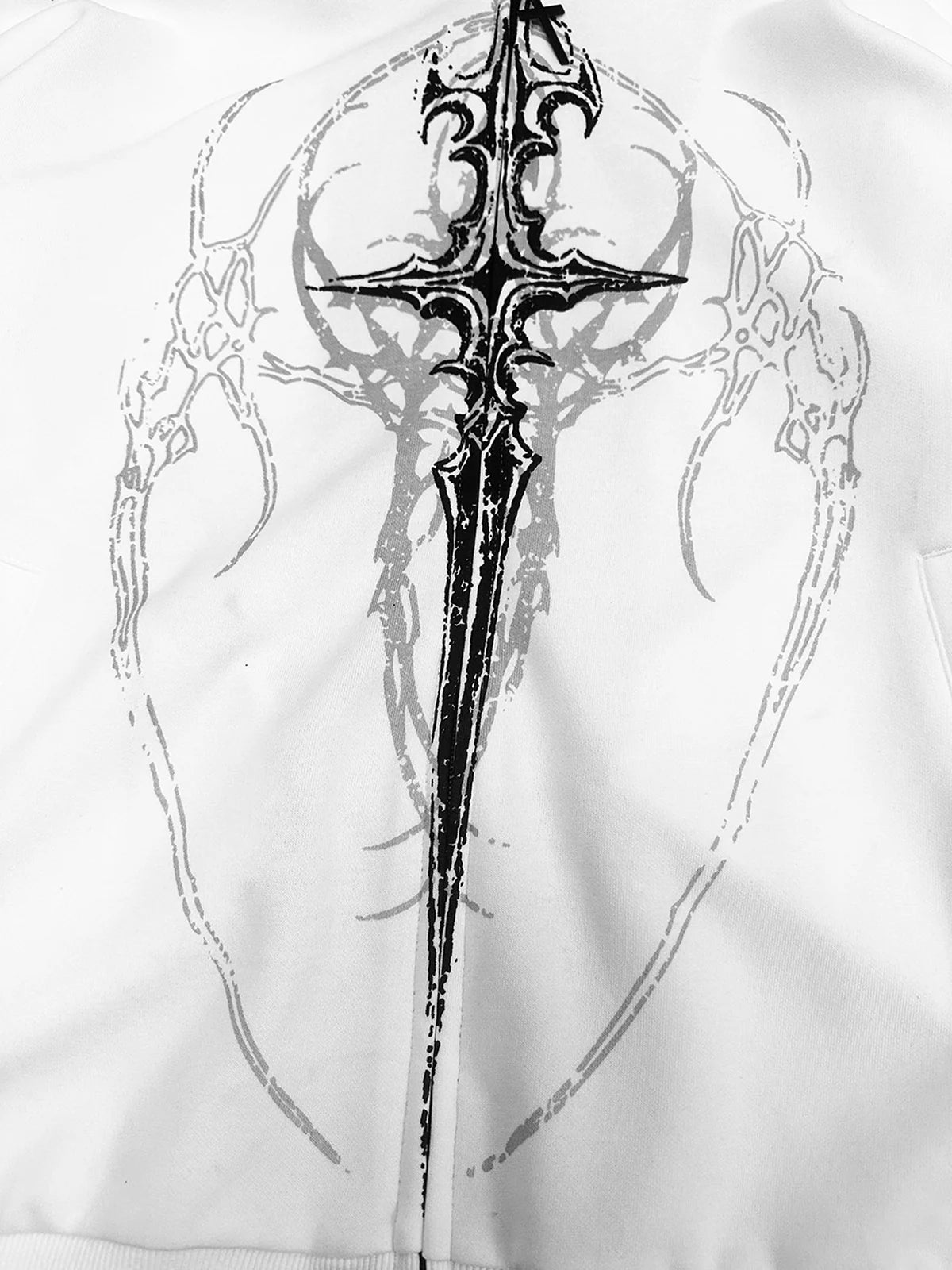 White Gothic Sigil front artwork close-up