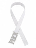 The Rhinestone FUCK Silver Belt