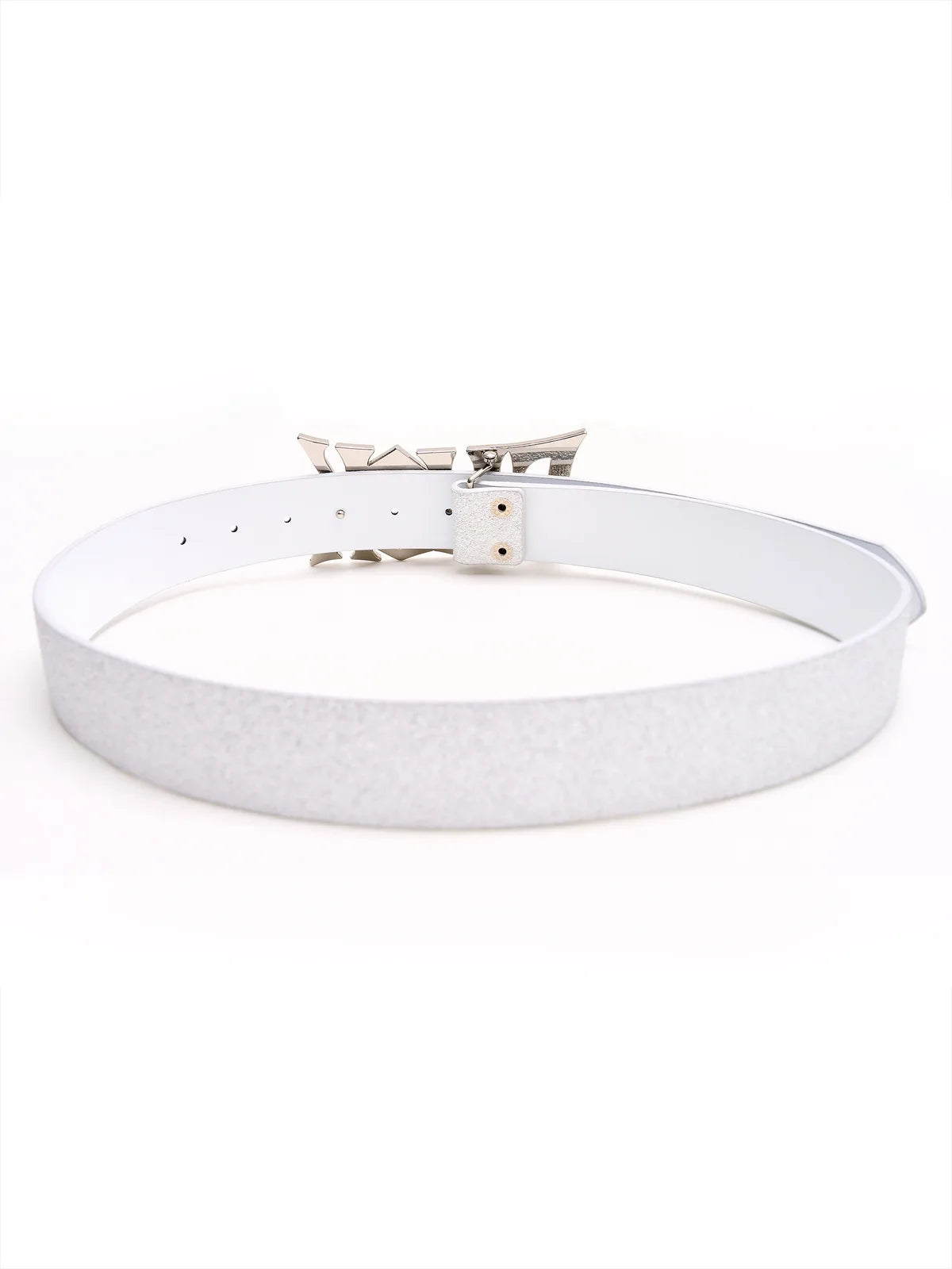 The Rhinestone FUCK Silver Belt