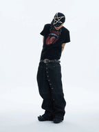 The Rock Tongue Punk Graphic Tee