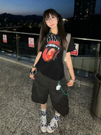 The Rock Tongue Punk Graphic Tee