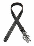 The Skeleton Hand Studded Belt