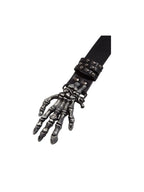 The Skeleton Hand Studded Belt