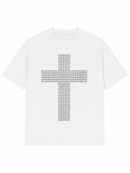 The Studded Cross Loose Graphic Tee