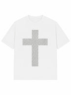 The Studded Cross Loose Graphic Tee