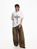 The Studded Cross Loose Graphic Tee