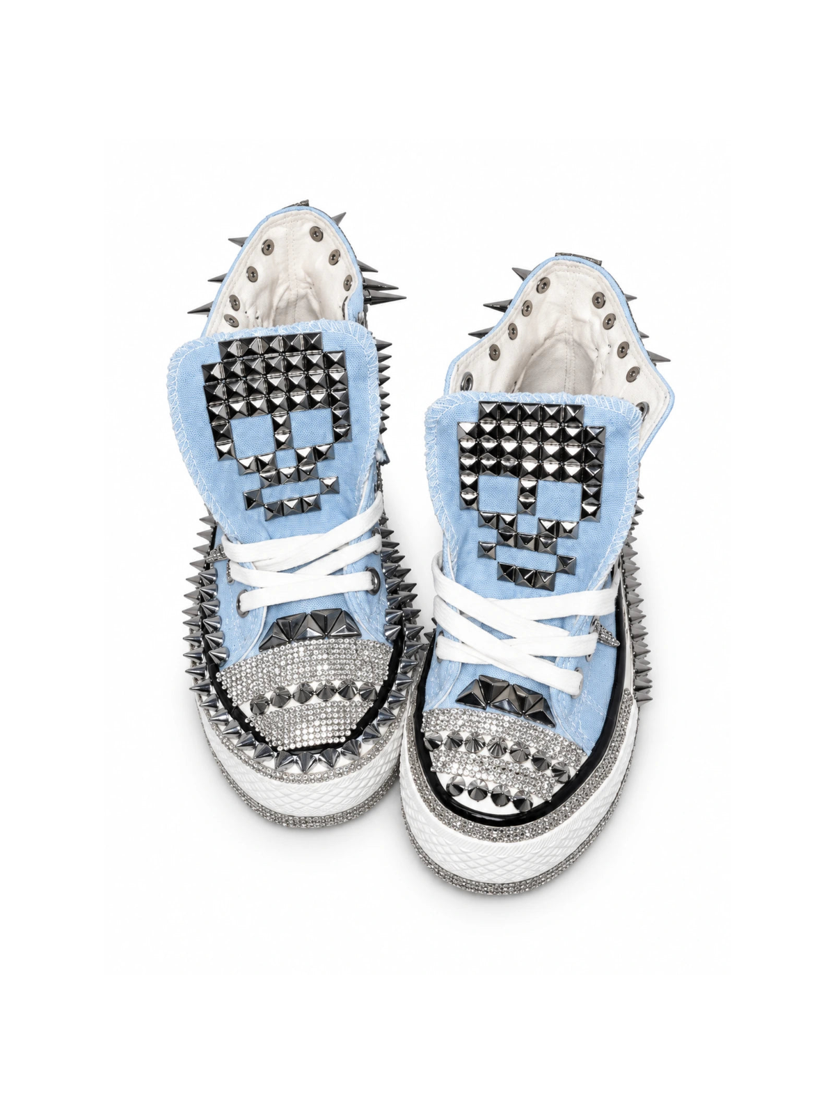 The Ice Halo Studded High-Tops