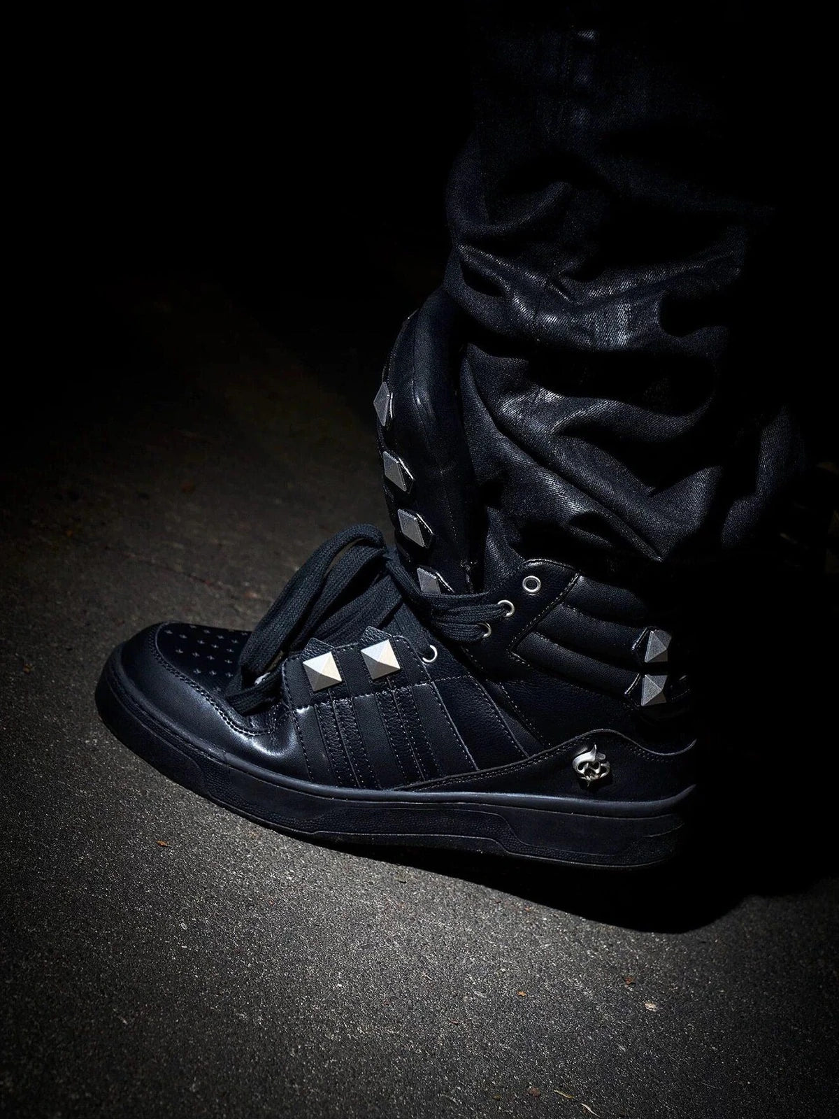 The Napoleon Studded High-Top Sneakers
