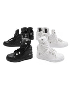 The Napoleon Studded High-Top Sneakers