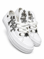 The Silver Relic Cross Low-Tops