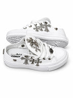 The Silver Relic Cross Low-Tops