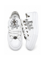 The Silver Relic Cross Low-Tops