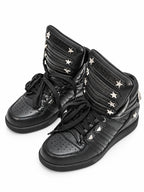 The Starlock Studded High-Top Sneakers