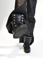 The Starlock Studded High-Top Sneakers