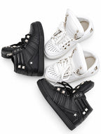 The Starlock Studded High-Top Sneakers