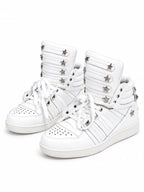 The Starlock Studded High-Top Sneakers