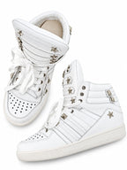 The Starlock Studded High-Top Sneakers