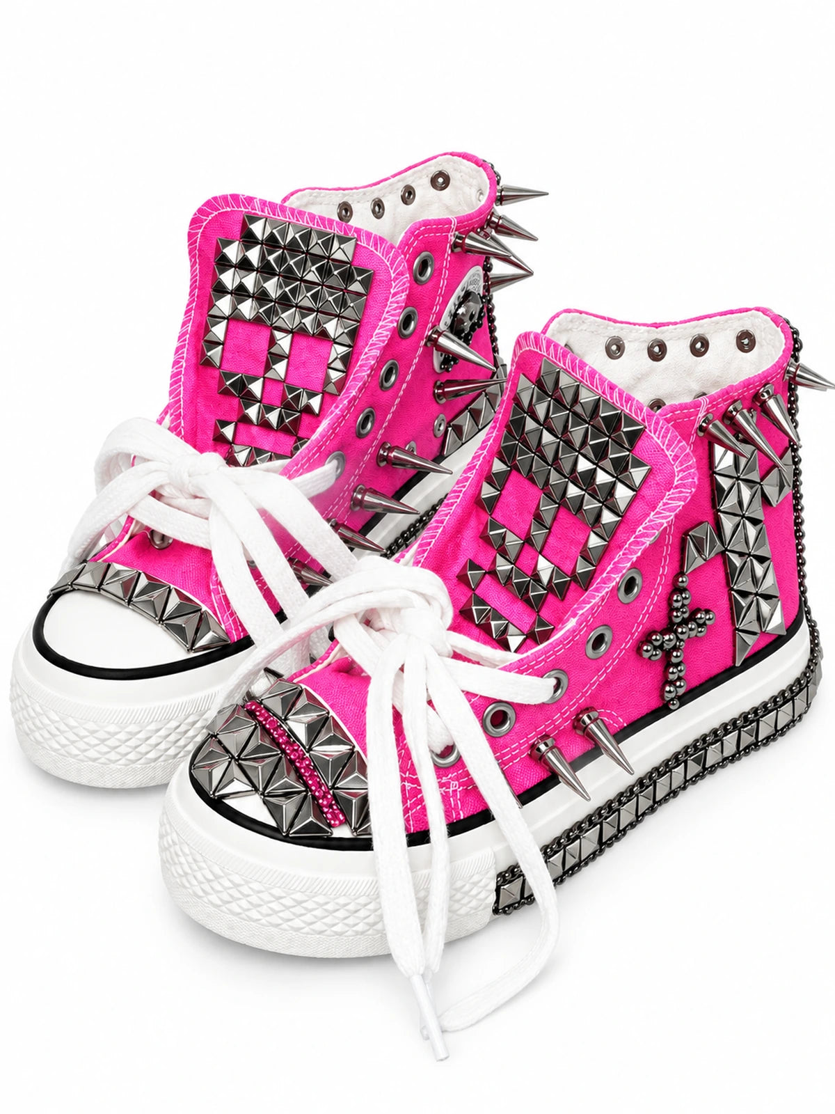 The Thorn Circuit Studded High-Tops