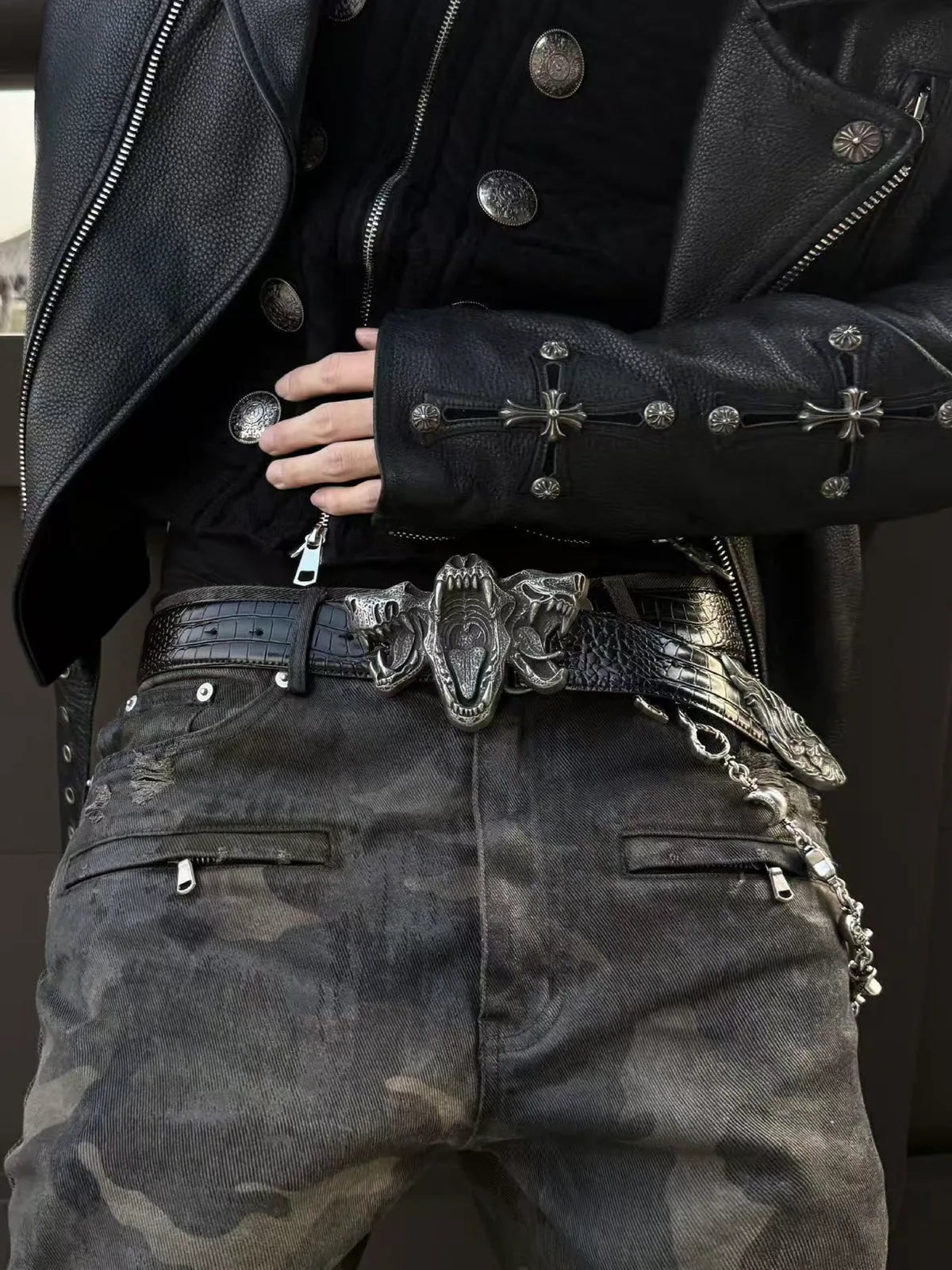 The Triple-Beast Skeleton Belt