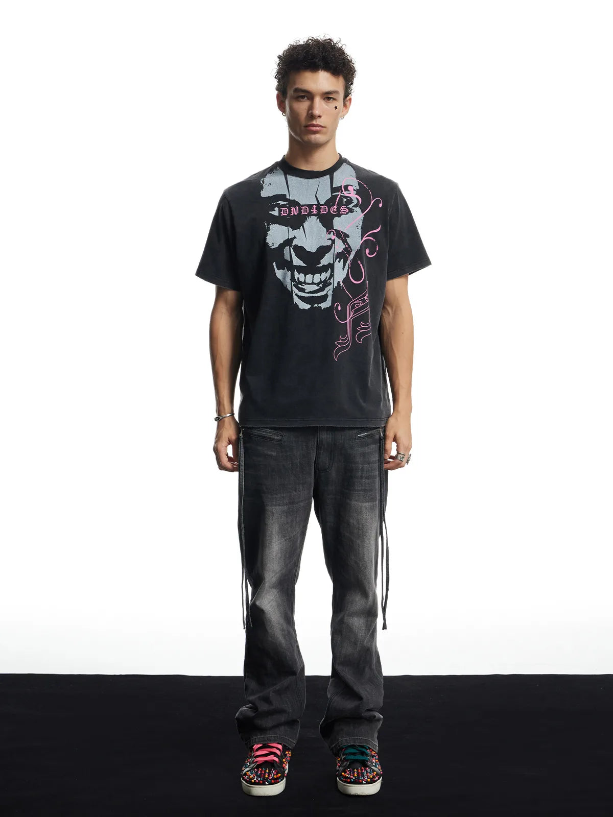 The Washed Punk Portrait Graphic Tee