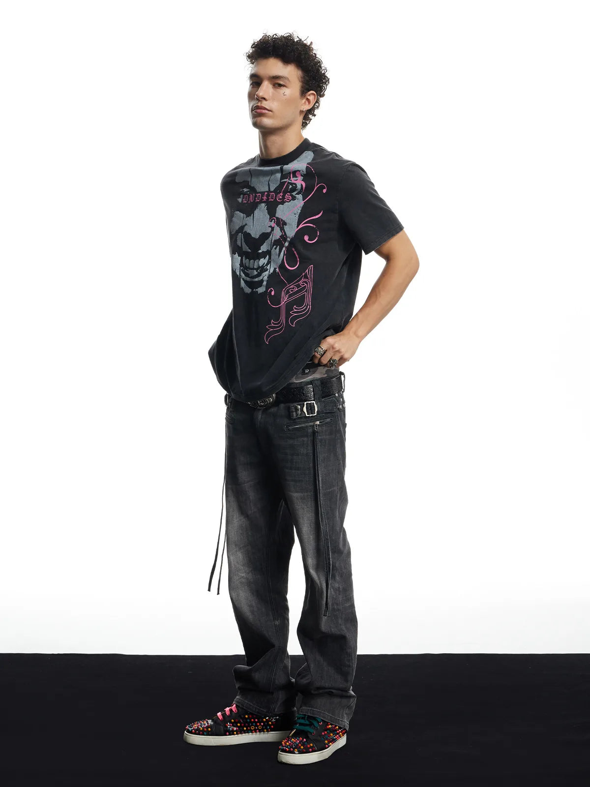The Washed Punk Portrait Graphic Tee