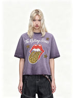The Washed Tongue Loose Graphic Tee